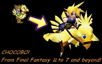 Chocobo picture: From FFIV to FF7 and beyond